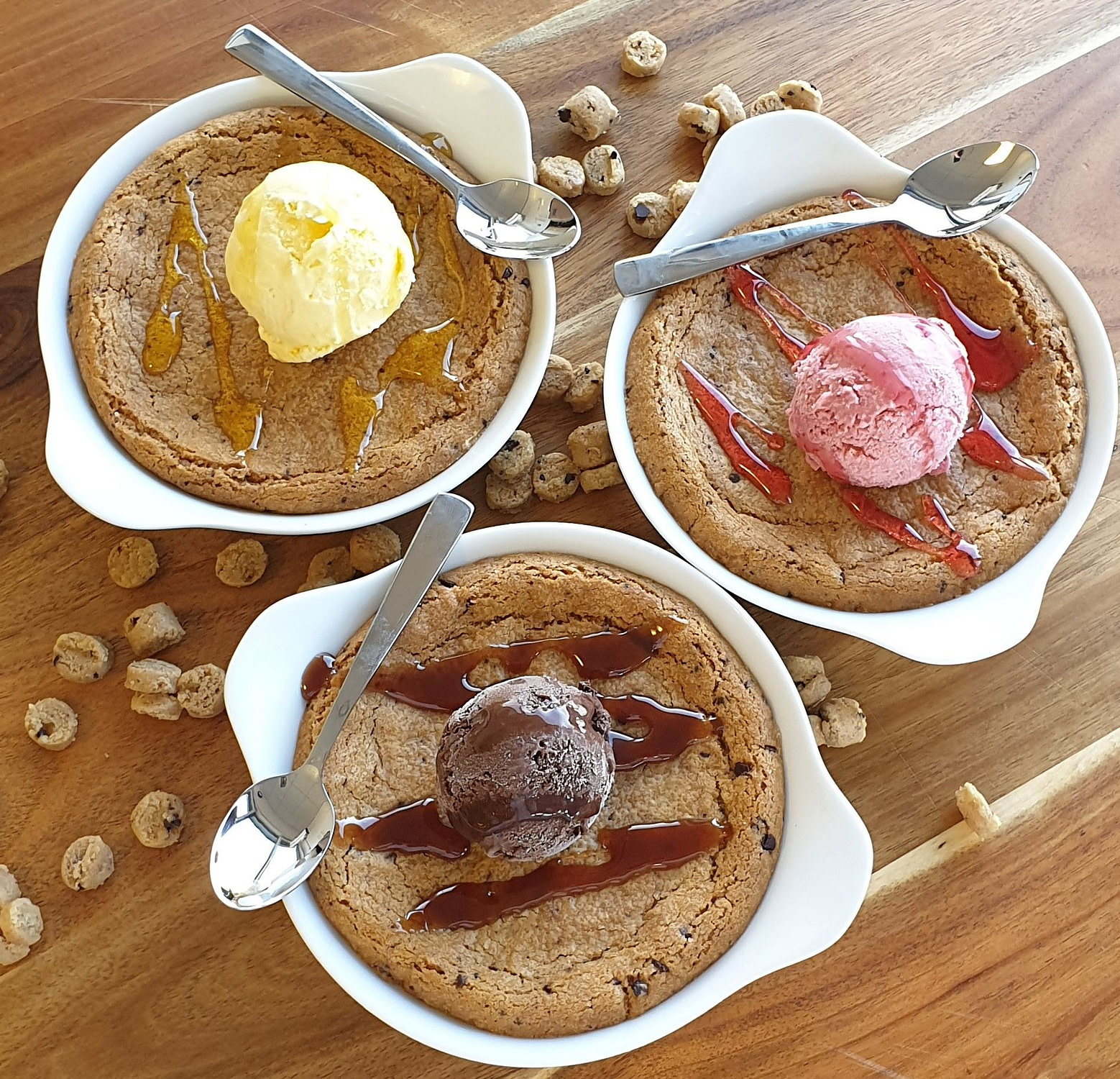 Hot Cookie Dough Dessert PecanDeluxe